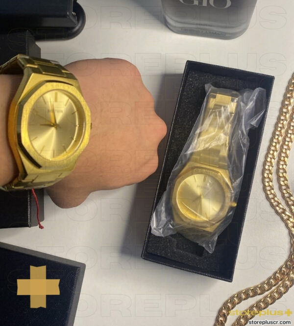 Reloj estilo AP Royal Oak - Gold - Imagen 11