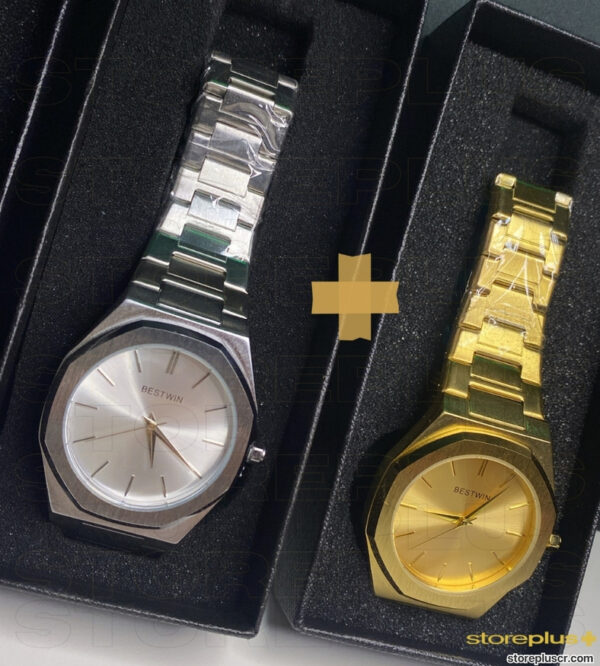 Reloj estilo AP Royal Oak - Gold - Imagen 6