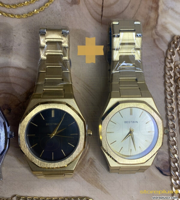 Reloj estilo AP Royal Oak - Gold - Imagen 2