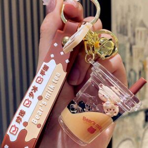 Llavero Bear's Milk Tea